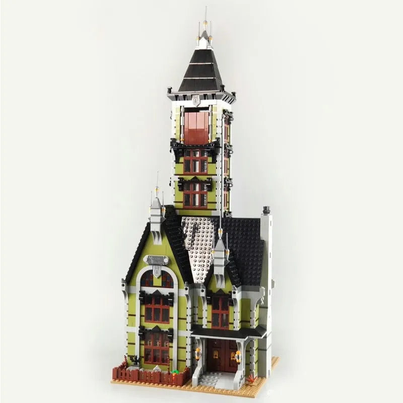 MOC Building Block Set: Monster Haunted House 2025