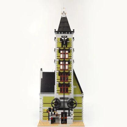 MOC Building Block Set: Monster Haunted House 2025