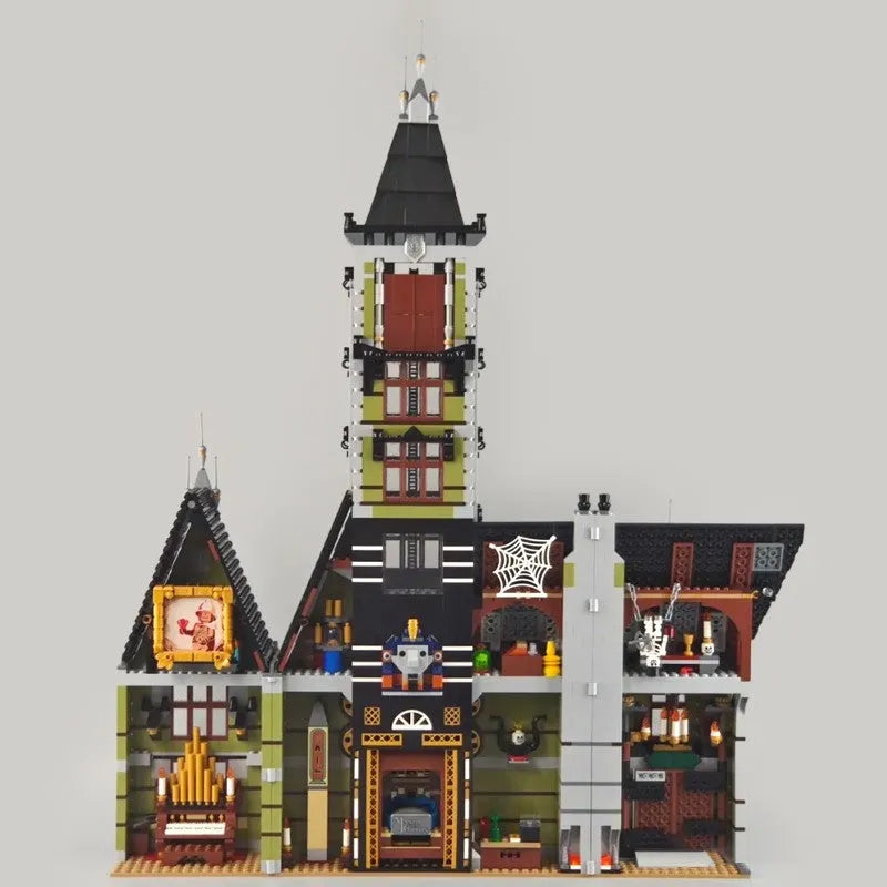 MOC Building Block Set: Monster Haunted House 2025