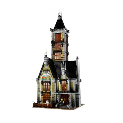 MOC Building Block Set: Monster Haunted House 2025