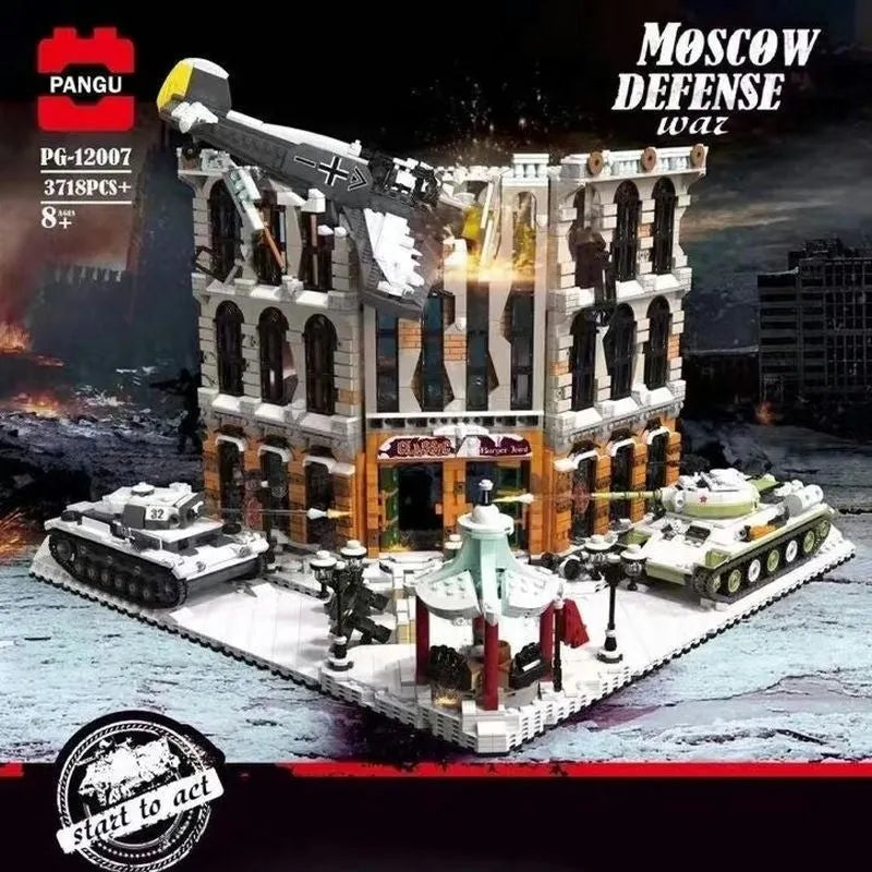 MOC Building Block Set: Moscow Defense War, Model PG12007