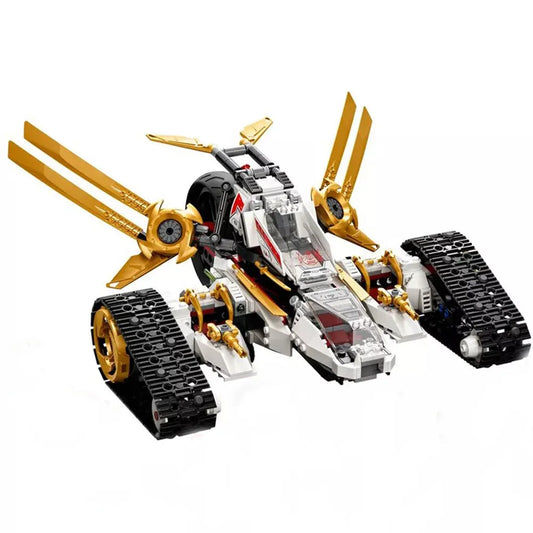 MOC Building Block Set: Ninjago MOC Ultra Sonic Raider, Model 60081