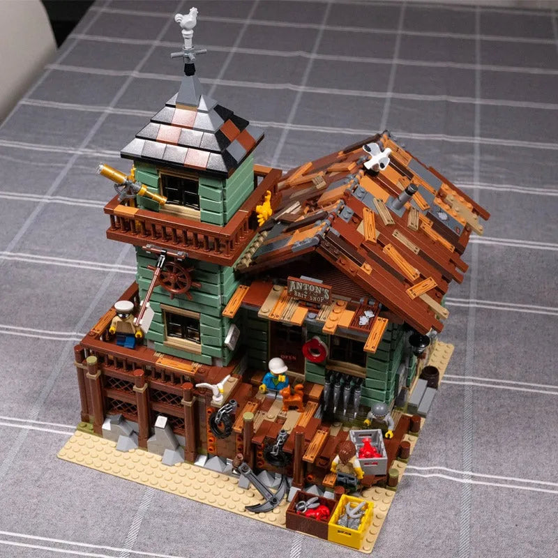 MOC Building Block Set: Old Fishing Store 16050