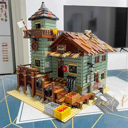 MOC Building Block Set: Old Fishing Store 16050