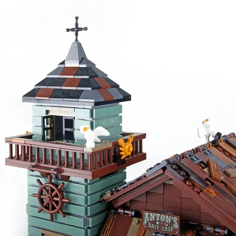 MOC Building Block Set: Old Fishing Store 16050