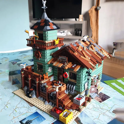 MOC Building Block Set: Old Fishing Store 16050