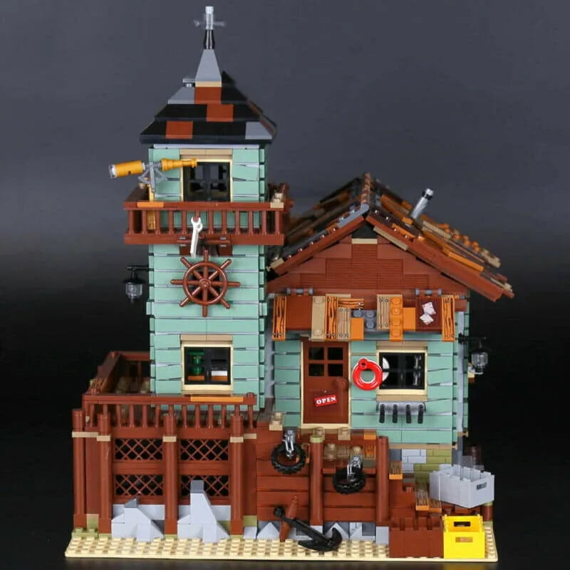 MOC Building Block Set: Old Fishing Store 16050