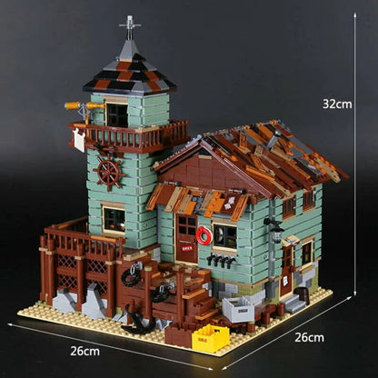 MOC Building Block Set: Old Fishing Store 16050