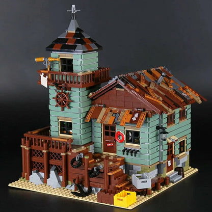 MOC Building Block Set: Old Fishing Store 16050