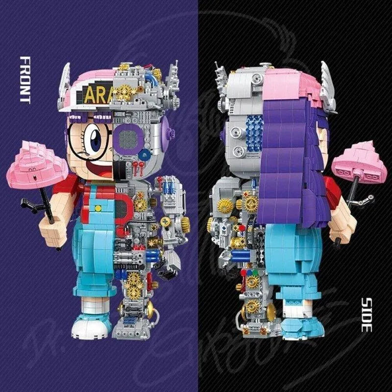 MOC Building Block Set: Japanese Anime Mecha Robot, Model 13800