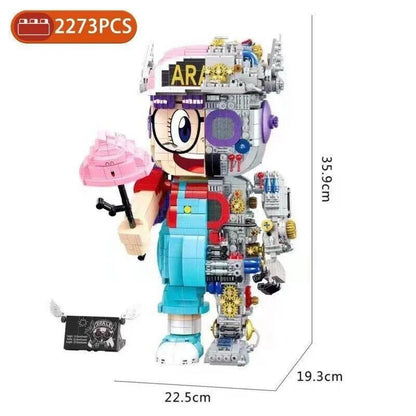 MOC Building Block Set: Japanese Anime Mecha Robot, Model 13800