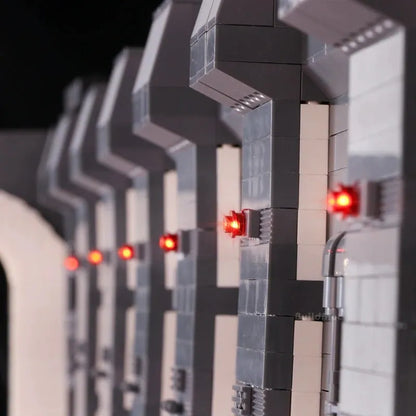 MOC Motorized Building Block Set: Docking Bay MOC For Star Wars UCS Millennium Falcon and Light, Model 327L