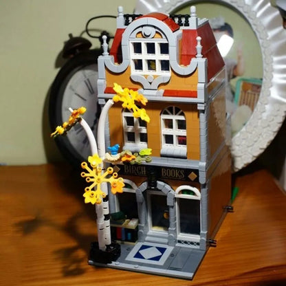 MOC Building Block Set: 10201 Creator City Book Store Shop
