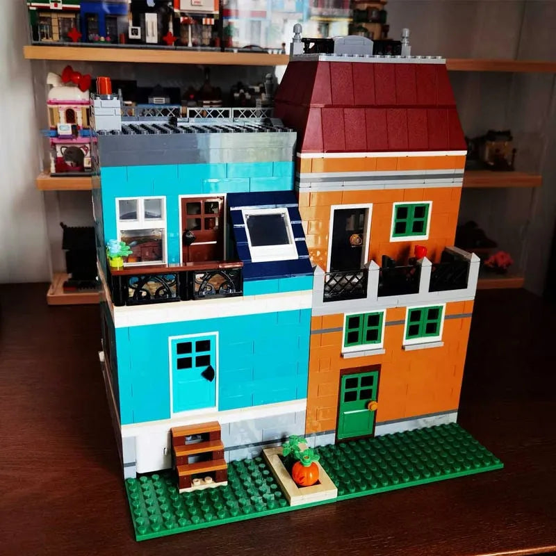 MOC Building Block Set: 10201 Creator City Book Store Shop