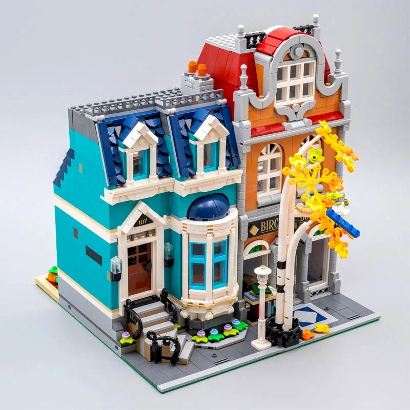 MOC Building Block Set: 10201 Creator City Book Store Shop