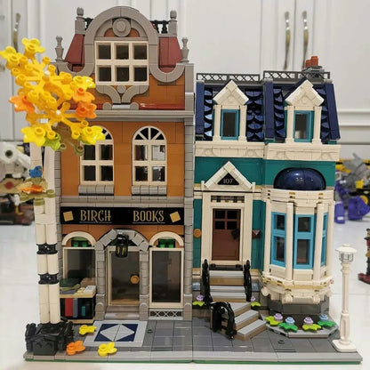 MOC Building Block Set: 10201 Creator City Book Store Shop