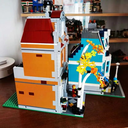 MOC Building Block Set: 10201 Creator City Book Store Shop