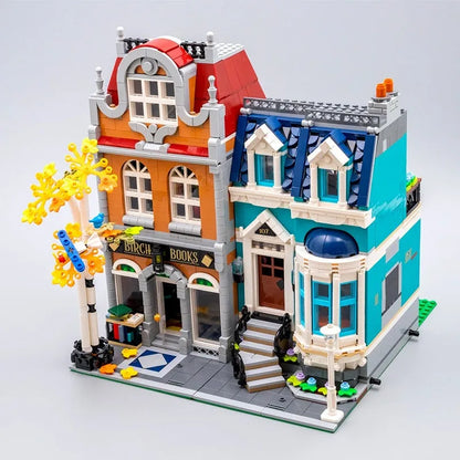 MOC Building Block Set: 10201 Creator City Book Store Shop