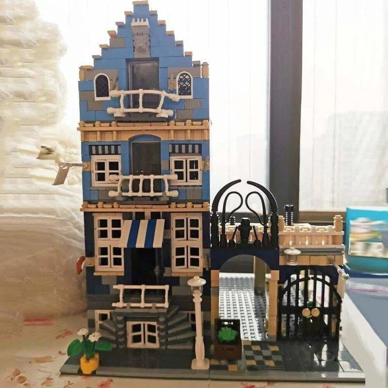 MOC Building Block Set: Market Factory Shop, Model 15007