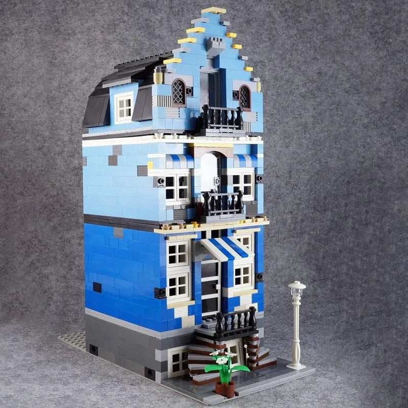 MOC Building Block Set: Market Factory Shop, Model 15007