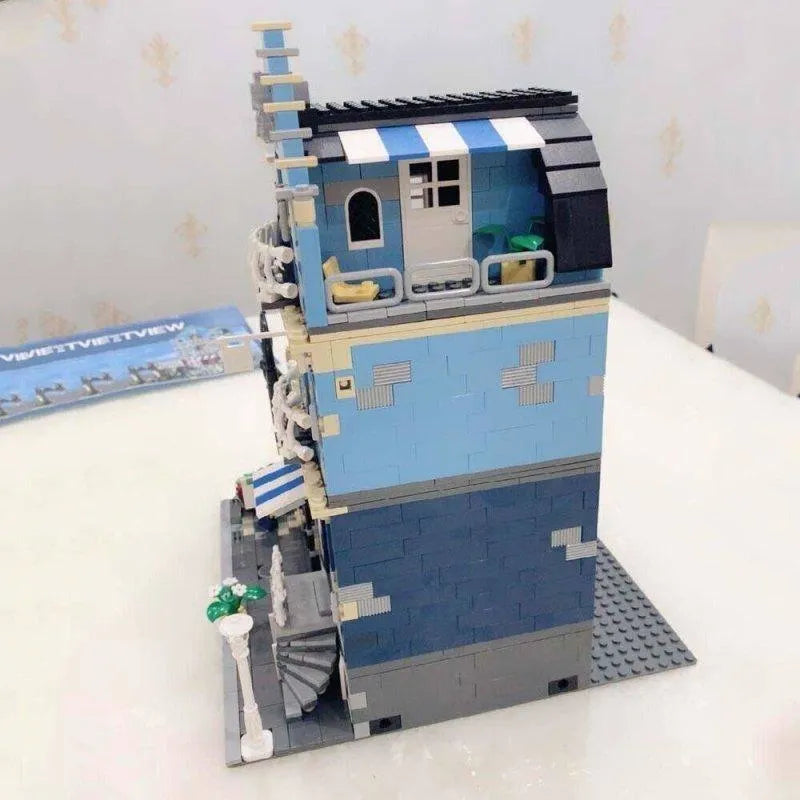 MOC Building Block Set: Market Factory Shop, Model 15007