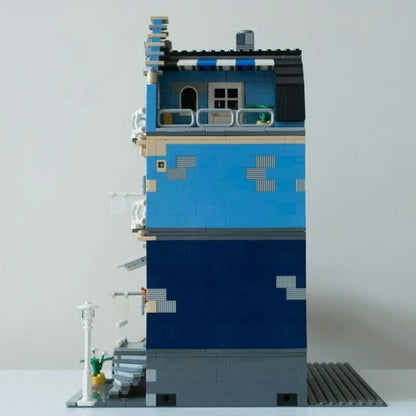 MOC Building Block Set: Market Factory Shop, Model 15007