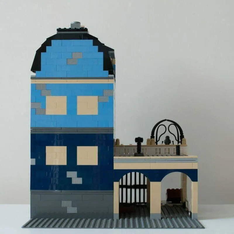 MOC Building Block Set: Market Factory Shop, Model 15007