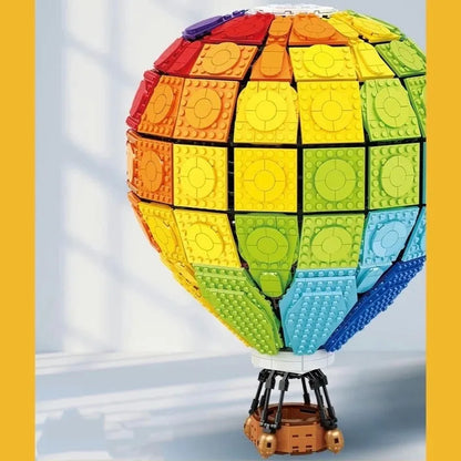 MOC Building Block Set: Rainbow Balloon, Model C-002