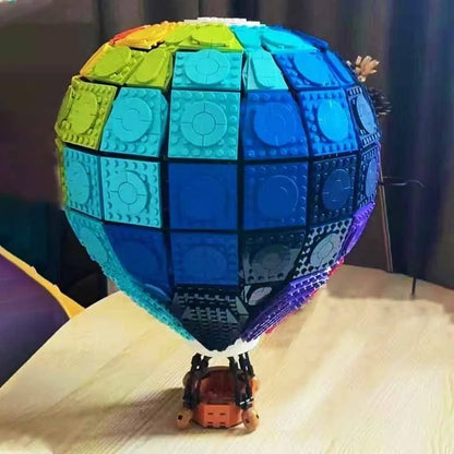 MOC Building Block Set: Rainbow Balloon, Model C-002