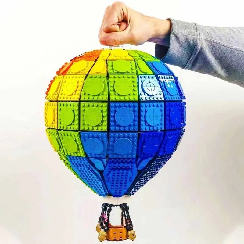 MOC Building Block Set: Rainbow Balloon, Model C-002