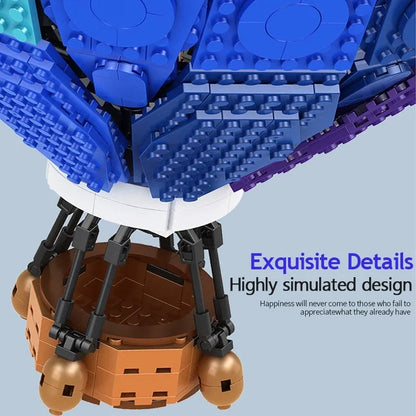 MOC Building Block Set: Rainbow Balloon, Model C-002