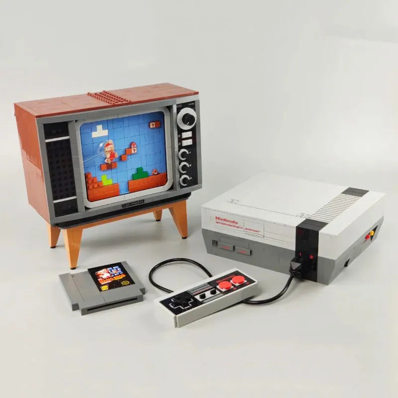 MOC Building Block Set: FC Contra Entertainment System 71301