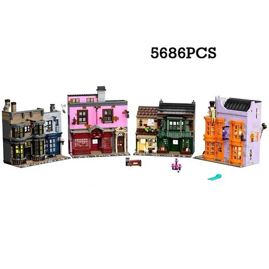 MOC Building Block Set: Movie MOC Harry Potter Diagon Alley, Model 20007 / 99020