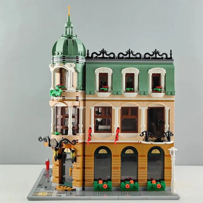 MOC Building Block Set: Street Creator Boutique Hotel 22050