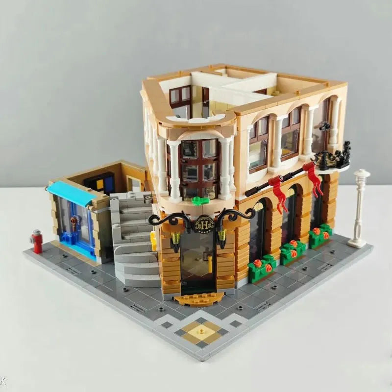 MOC Building Block Set: Street Creator Boutique Hotel 22050