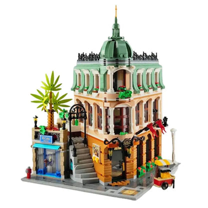 MOC Building Block Set: Street Creator Boutique Hotel 22050