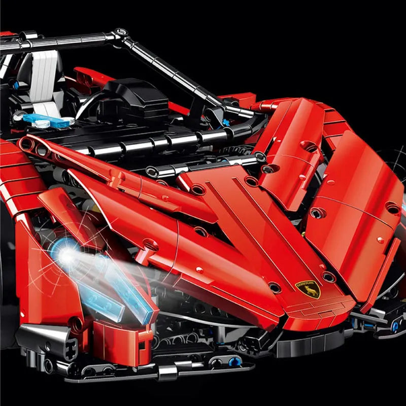 MOC Building Block Set: Super Roadster Racing Cars MINI
