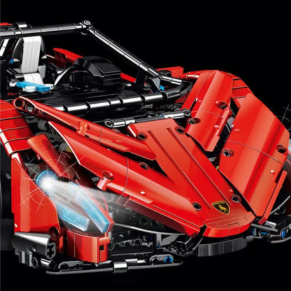 MOC Building Block Set: Super Roadster Racing Cars MINI