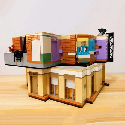 MOC Building Block Set: Experts 66333 The Friends Apartments