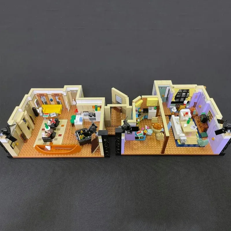 MOC Building Block Set: Experts 66333 The Friends Apartments