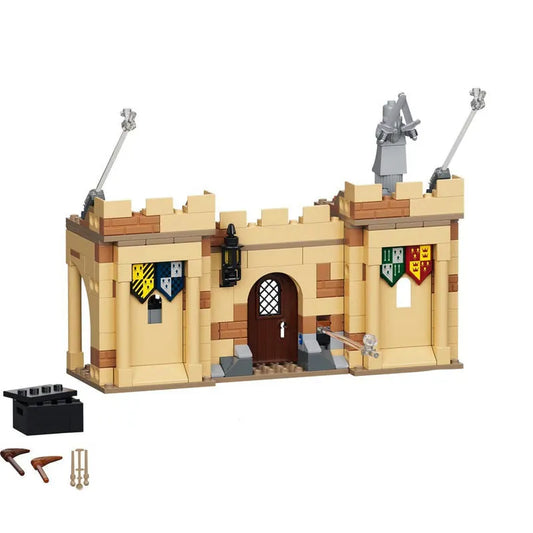 MOC Building Block Set: Harry Potter 60136 Hogwarts First Flying Lesson