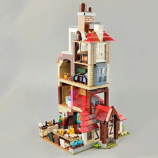 MOC Building Block Set: Harry Potter 70070 Attack on The Burrow