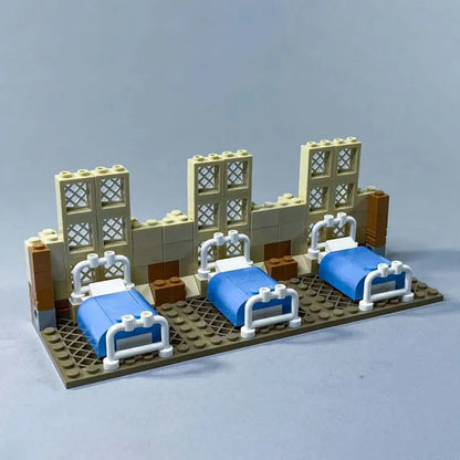 MOC Building Block Set: Harry Potter Hogwarts Hospital Wing 99098