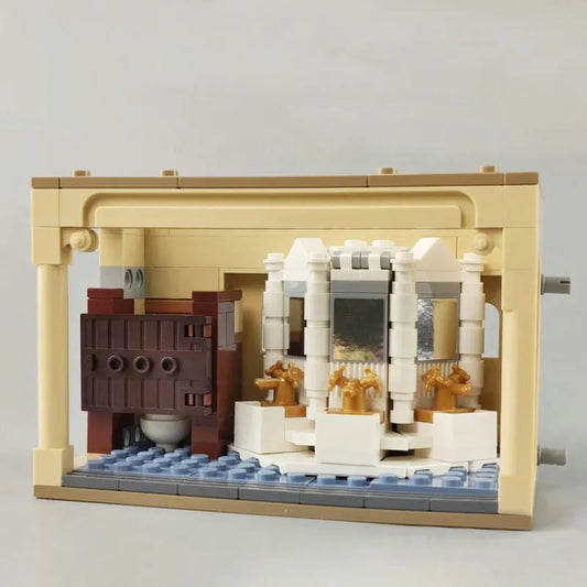 MOC Building Block Set: Harry Potter MOC Hogwarts Potion Mistake 6053, Model SX6053