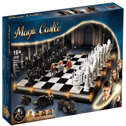 MOC Building Block Set: Harry Potter MOC Hogwarts Wizard Chess 1028