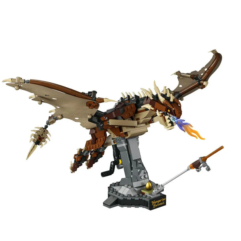 MOC Building Block Set: Harry Potter MOC Hungarian Horntail Dragon 99099