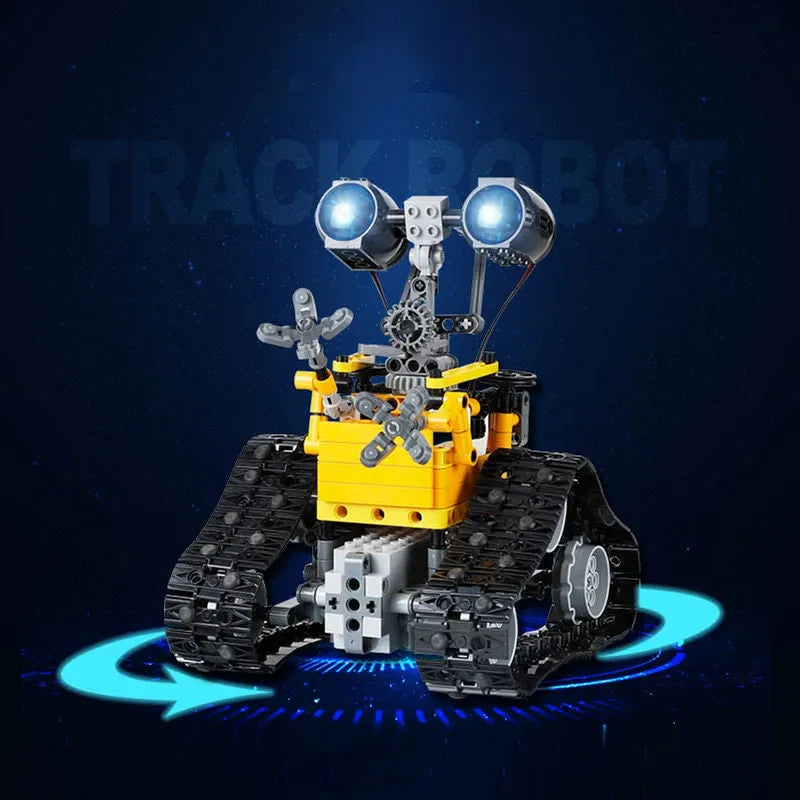 MOC Motorized Building Block Set: Idea Creative MOC 13010 Programming Robot, Model PG13010