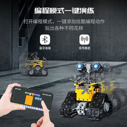 MOC Motorized Building Block Set: Idea Creative MOC 13010 Programming Robot, Model PG13010