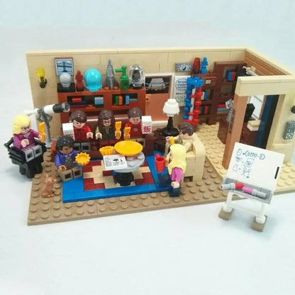 MOC Building Block Set: 16024 TV Series Friends MOC Big Bang Theory