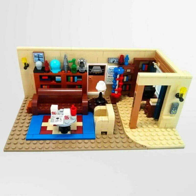 MOC Building Block Set: 16024 TV Series Friends MOC Big Bang Theory
